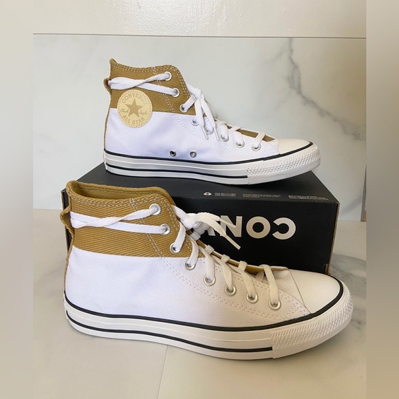 Converse Chuck Taylor All-Star Hi Crafted Patchwork Mens Shoes Size 8 - Picture 9 of 12